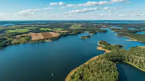 Łabędzi Ostrów z lotu ptaka, wrzesień 2024 r. - zdjęcie 5