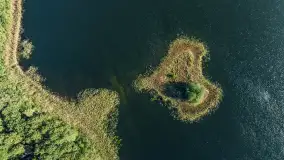 Łabędzi Ostrów z lotu ptaka, wrzesień 2024 r. - zdjęcie 22