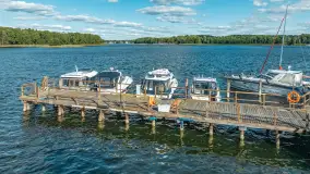 Łabędzi Ostrów z lotu ptaka, wrzesień 2024 r. - zdjęcie 21