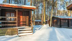 Wodnik nad jeziorem Nidzkim w zimowej scenerii, styczeń 2026 r. - zdjęcie 45