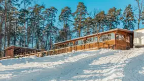 Wodnik nad jeziorem Nidzkim w zimowej scenerii, styczeń 2026 r. - zdjęcie 55