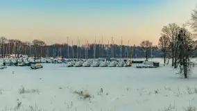 Zachód słońca w Sztynorcie z lotu ptaka, styczeń 2026 r.  - zdjęcie 33