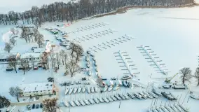 Zachód słońca w Sztynorcie z lotu ptaka, styczeń 2026 r.  - zdjęcie 20