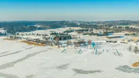 Jezioro Święcajty i przystań Nautica w Kolonii Rybackiej, wersja zimowa, styczeń 2026 .r - zdjęcie 5