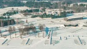 Jezioro Święcajty i przystań Nautica w Kolonii Rybackiej, wersja zimowa, styczeń 2026 .r - zdjęcie 11