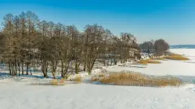 Jezioro Święcajty i przystań Nautica w Kolonii Rybackiej, wersja zimowa, styczeń 2026 .r - zdjęcie 17