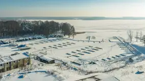 Jezioro Święcajty i przystań Nautica w Kolonii Rybackiej, wersja zimowa, styczeń 2026 .r - zdjęcie 28