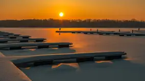 Zachód słońca w Sztynorcie, styczeń 2026 r.  - zdjęcie 13