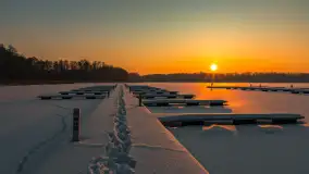 Zachód słońca w Sztynorcie, styczeń 2026 r.  - zdjęcie 16