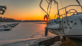 Zachód słońca w Sztynorcie, styczeń 2026 r.  - zdjęcie 22