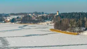 Piękny Brzeg i Leśna Przystań z drona, zima 2026 r. - zdjęcie 28