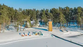 Piękny Brzeg i Leśna Przystań z drona, zima 2026 r. - zdjęcie 15