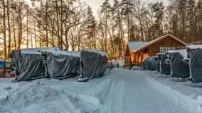 Zachód słońca nad jeziorem Nidzki, Pod Dębem, styczeń 2026 r. - zdjęcie 25