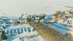 Jezioro Śniardwy i Marina Śniardwy, wersja zimowa, styczeń 2026 r. - zdjęcie 25