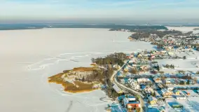 Jezioro Śniardwy i Marina Śniardwy, wersja zimowa, styczeń 2026 r. - zdjęcie 14