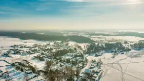 Jezioro Śniardwy i Marina Śniardwy, wersja zimowa, styczeń 2026 r. - zdjęcie 10