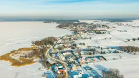 Jezioro Śniardwy i Marina Śniardwy, wersja zimowa, styczeń 2026 r. - zdjęcie 33