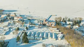 Jezioro Śniardwy i Marina Śniardwy, wersja zimowa, styczeń 2026 r. - zdjęcie 4