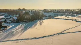 Jezioro Śniardwy i Marina Śniardwy, wersja zimowa, styczeń 2026 r. - zdjęcie 15