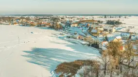 Jezioro Śniardwy i Marina Śniardwy, wersja zimowa, styczeń 2026 r. - zdjęcie 31