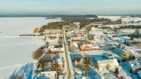 Jezioro Śniardwy i Marina Śniardwy, wersja zimowa, styczeń 2026 r. - zdjęcie 34