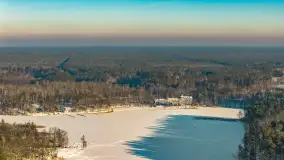 Ruciane-Nida, jezioro Nidzkie i OW Wodnik zimą, styczeń 2026 r. - zdjęcie 28