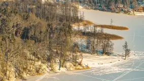 Ruciane-Nida, jezioro Nidzkie i OW Wodnik zimą, styczeń 2026 r. - zdjęcie 26