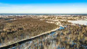 Jezioro Mamry, Węgorzewo i okolice z drona, styczeń 2026 r. - zdjęcie 12