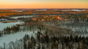 Jezioro Dargin i okolice Nowego Harszu o zachodzie słońca, styczeń 2026 r. - zdjęcie 33