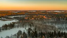 Jezioro Dargin i okolice Nowego Harszu o zachodzie słońca, styczeń 2026 r. - zdjęcie 27
