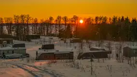 Jezioro Dargin i okolice Nowego Harszu o zachodzie słońca, styczeń 2026 r. - zdjęcie 26