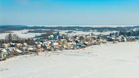 Mikołajki i zima dekady z drona, luty 2026 r. - zdjęcie 2