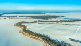 Okolice Wierzby i jeziora Bełdany w okowach zimy, luty 2026 r. - zdjęcie 4