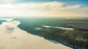 Okolice Wierzby i jeziora Bełdany w okowach zimy, luty 2026 r. - zdjęcie 12