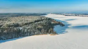 Okolice Wierzby i jeziora Bełdany w okowach zimy, luty 2026 r. - zdjęcie 11