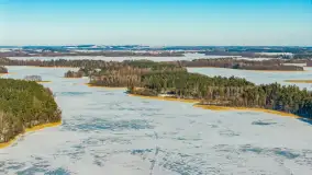 Zimowy Orzysz, jeziora Orzysz i Wierzbińskie, luty 2026 r. - zdjęcie 2