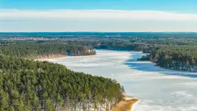 Zimowy Orzysz, jeziora Orzysz i Wierzbińskie, luty 2026 r. - zdjęcie 32