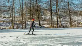 Wydminy i most garbaty w okowach mazurskiej zimy, luty 2026 r. - zdjęcie 42