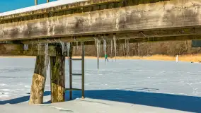 Wydminy i most garbaty w okowach mazurskiej zimy, luty 2026 r. - zdjęcie 49