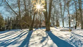 Wydminy i most garbaty w okowach mazurskiej zimy, luty 2026 r. - zdjęcie 35