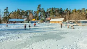 Orzysz i... orzyskie morsy nad jeziorem Orzysz w zimowej scenerii - zdjęcie 9