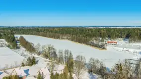 Wydminy i jezioro Wydmińskie z lotu ptaka, luty 2026 r. - zdjęcie 18