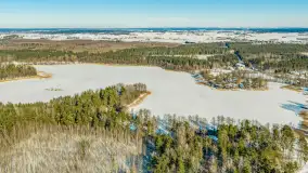 Wydminy i jezioro Wydmińskie z lotu ptaka, luty 2026 r. - zdjęcie 52