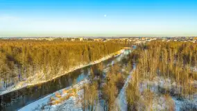 Mix ujęć z lotu ptaka w zimowej wersji Mazur - cz. 1 - zdjęcie 3