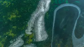 Mix ujęć z lotu ptaka w zimowej wersji Mazur - cz. 1 - zdjęcie 10