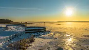 Mix ujęć z lotu ptaka w zimowej wersji Mazur - cz. 1 - zdjęcie 7