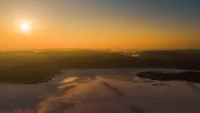 Mix ujęć z lotu ptaka w zimowej wersji Mazur - cz. 2 - zdjęcie 9