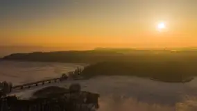 Mix ujęć z lotu ptaka w zimowej wersji Mazur - cz. 2 - zdjęcie 20