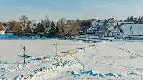 Mix ujęć z lotu ptaka w zimowej wersji Mazur - cz. 2 - zdjęcie 5