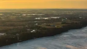 Przedwiośnie z drona nad jeziorem Ublik Mały, marzec 2026 r. - zdjęcie 25